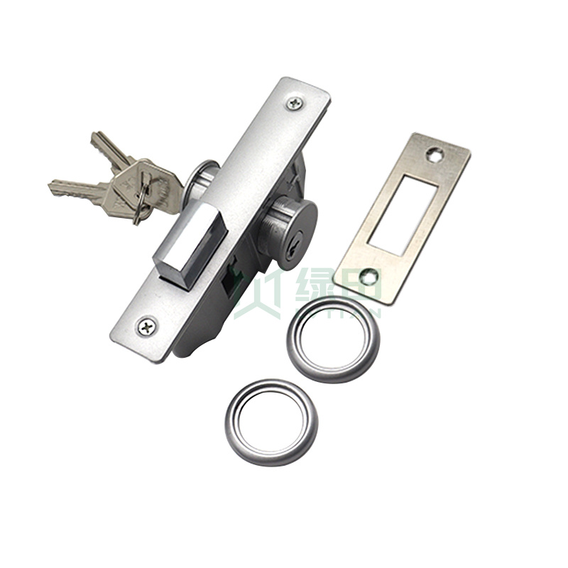 Customized aluminum alloy double open door lock body